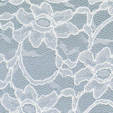 Ivory lace and light blue bridal wedding clutch handbag ASTRID