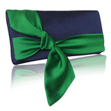 navy mother of the bride clutch handbag