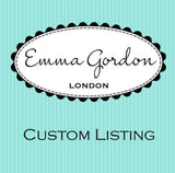 Custom listing for SARAH
