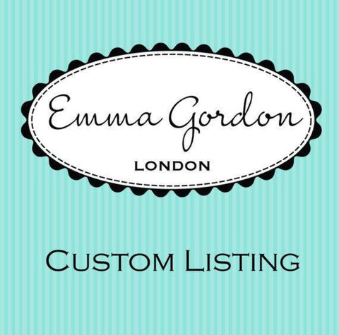 Custom listing for SARAH