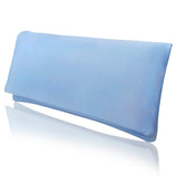 Pale blue evening bag