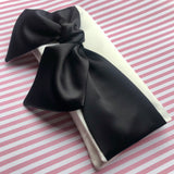 ivory and black evening bag for mother of the bride