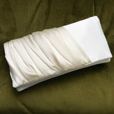 ivory evening bag for wedding day