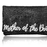 Mother of the Bride or Groom sequin clutch handbag