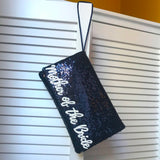 Mother of the Bride or Groom sequin clutch handbag