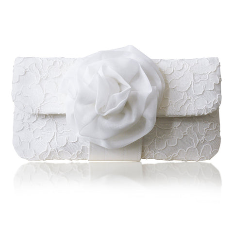 lace bridal clutch for weddings