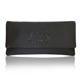 monogram clutch personalised handbag