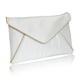 Bridal envelope clutch handbag